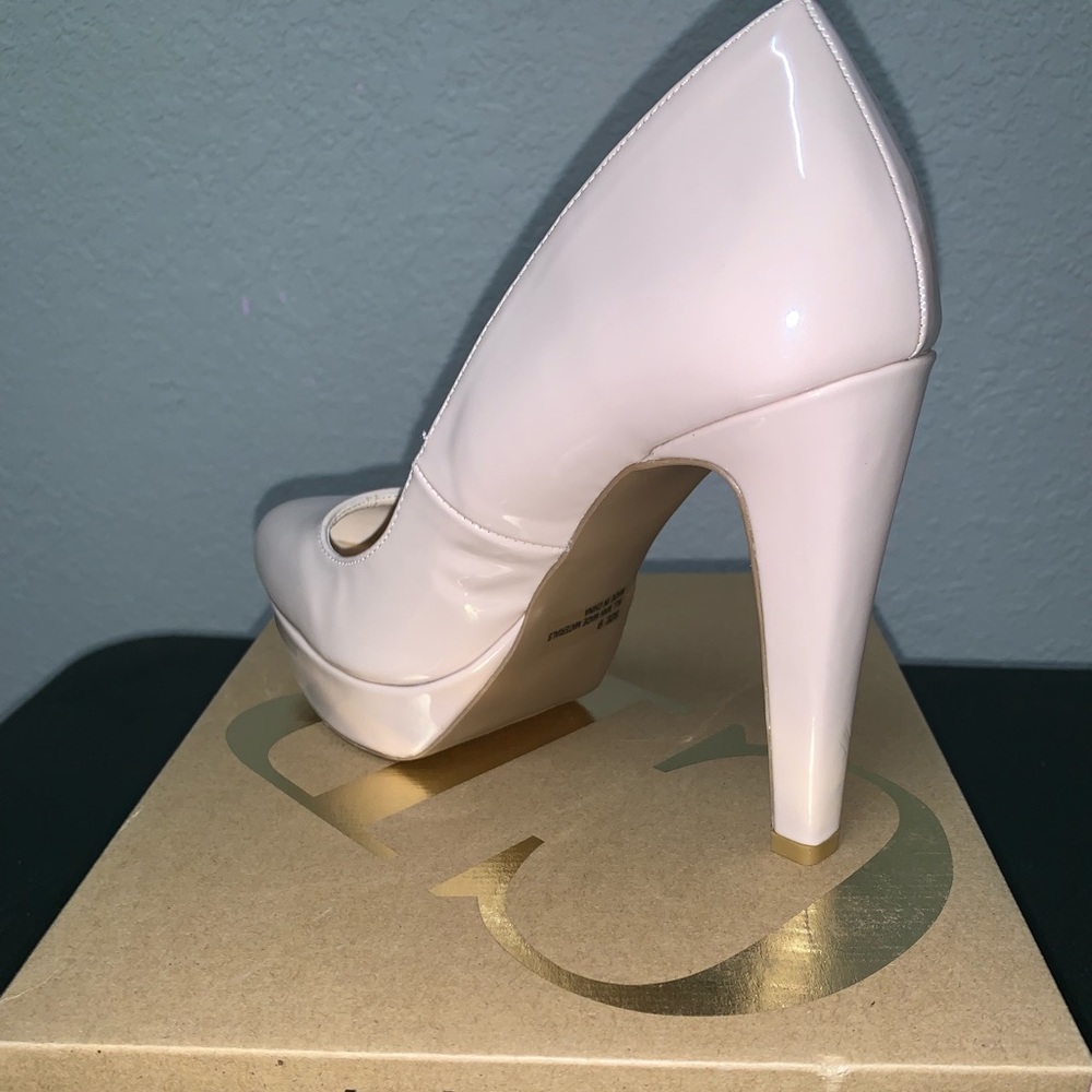 Charlotte Russe, Patent Nude Pump, New